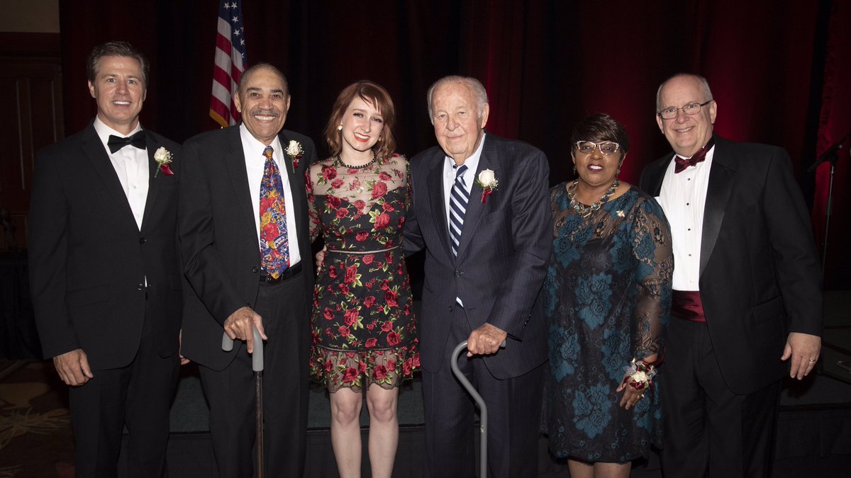 ClifSmart's tweet photo. Honored to welcome these #ShowMeCitizens into the Missouri Public Affairs Hall of Fame tonight. Thanks for lifetimes of service. (Jesse Scheve photo) https://t.co/KqvFplOTNJ