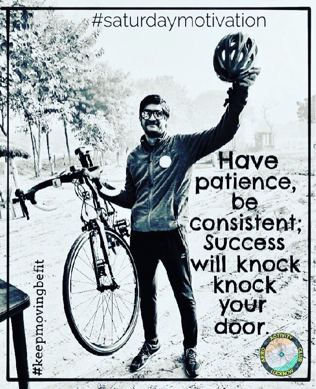 aaclko's tweet photo. Have patience, be consistent; success will knock your door definitely.
#satudaraymotivation #saturdayquotes #happy #quotes #runninginspiration #runningmotivation #cyclinglife #cycling #exploringlife #life #love #aeroactivityclub #sunrise #landscape #keepgoing #keepmoving #befit https://t.co/WKDF9H433l