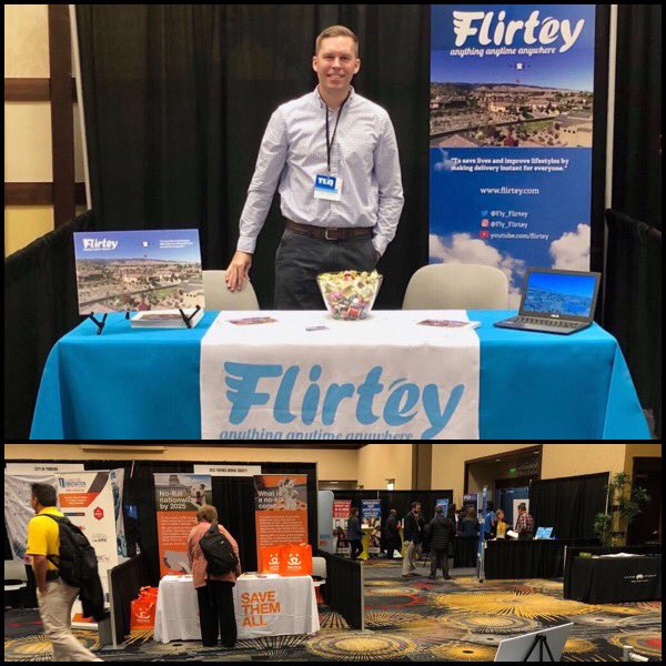 GetSkyDrop's tweet photo. Flirtey was happy to participate in the @TransformGov Transforming Local Government event hosted in Reno, NV this week. #LocalGov #innovation #dronedelivery #savinglives #improvinglifestyles https://t.co/bRi0G2Jk6Z