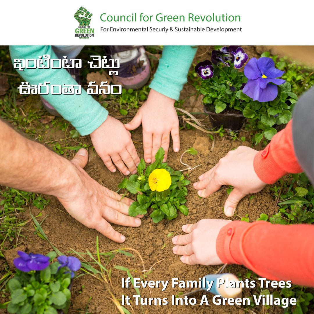 cgrindiaimpact's tweet photo. We should assure that each family plants trees &amp; turn village into a green village.

For more info: https://t.co/Ju8DDhd3xk

#CouncilforGreenRevolution #PlantationofTrees #Greenvillage #Trees #Plants #Environment #EnvironmentDevelopment #Environmental https://t.co/PySZsEhxPT