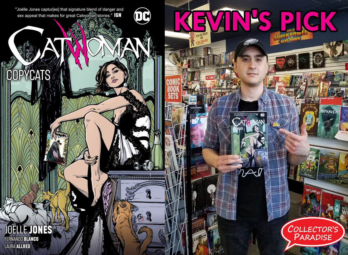 cparadize's tweet photo. Check out our Graphic Novel STAFF PICKS OF THE WEEK 4/10!

#CollectorsParadise #CPpicks #CPstaffpicks #CollectorsCrew #StrangersInParadise #WhenIArrivedAtTheCastle #JimmyOlsen #Superman #JackKirby #Catwoman https://t.co/ClJYae0O2l