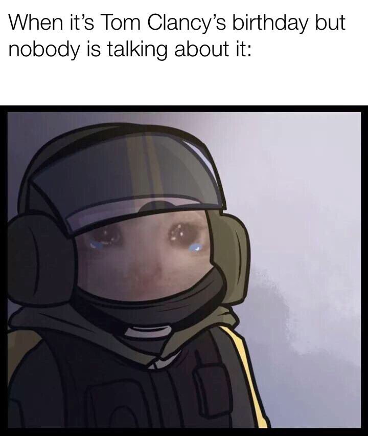 Happy birthday Tom Clancy 