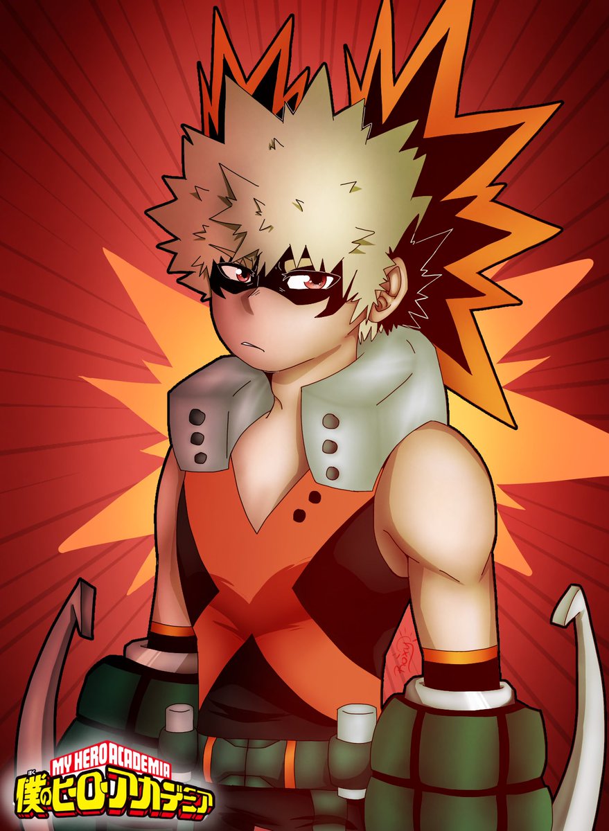 Heres A Katsuki Bakugou Drawing I Did Uwu Bnha Bnhafanart