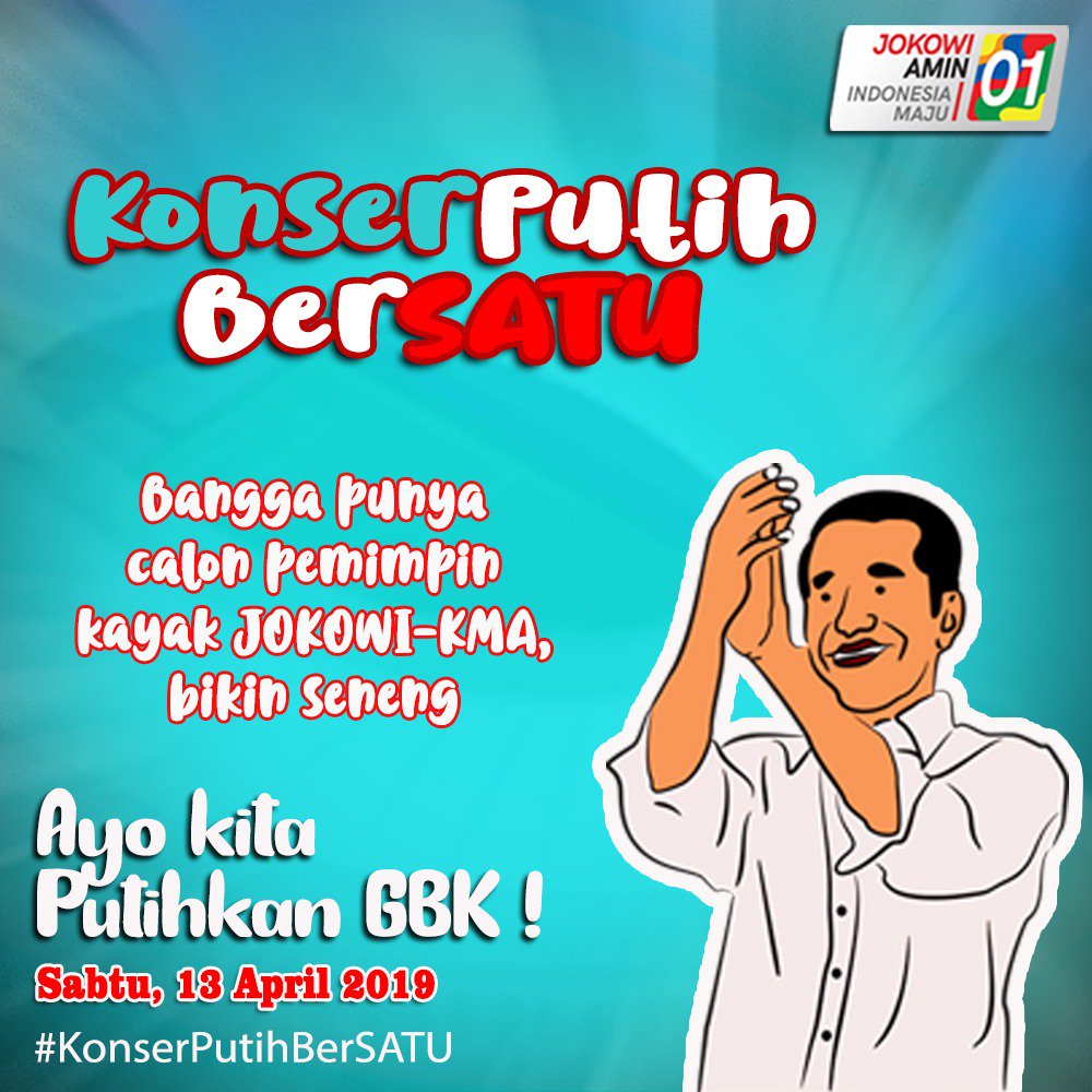 pendekar_biru69's tweet photo. 01 pasti bikin seneng..
jangan salah coblos yaa ntar..
ingat 01,.

#KonserPutihBerSATU https://t.co/6NcwGIHJNO