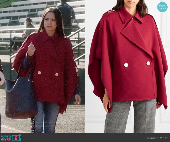 WornOnTV's tweet photo. More capes please, TV. #PLLThePerfectionists
https://t.co/pMlVK9cJei
#avajalali #sofiacarson #seebychloe #cape #red #asseenontv #wornontv #tvwardrobe #pll #prettylittleliars #theperfectionists https://t.co/f2V13tSQK0