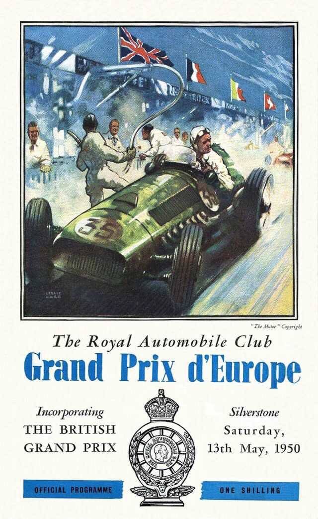SFCSanJoseCR's tweet photo. Un gran recuerdo de la historia en la #F1 🏎
Póster No. 1️⃣ Gran Premio de Gran Bretaña 🇬🇧 celebrado 🗓 en el Circuito de Silverstone el 13 de Mayo de 1950 🏁🏆
#1GP
#Race1
#Carrera1
#ForzaFerrari 💪
#EssereFerrari 🔴
#SFCCostaRica 🇨🇷 https://t.co/seazJTePkb