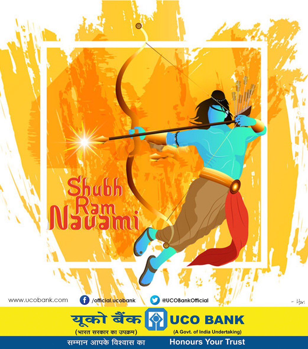 UCOBankOfficial's tweet photo. UCO BANK wishes “ Happy Ram Navami” #UCOBANK #Ram Navami https://t.co/bgedDkQGvZ