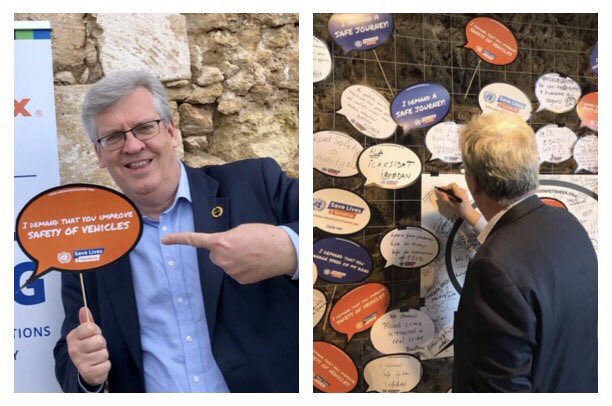 [News] : "RT DavidDjward: With less than a month before UN Road Safety Week delegates RoadSafetyNGOs are speaking up #4RoadSafety leadership &amp; action...including me! " x.com/UNGRSW/status/…