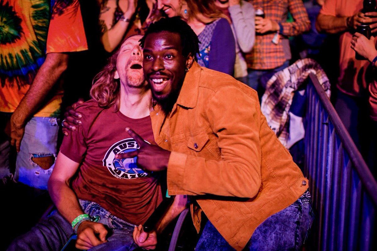 Do512's tweet image. .@BlackPumasMusic and @shinyribs closing out the night at @oldsettler Music Festival | #do512 #osmf 📷 Renee Dominguez