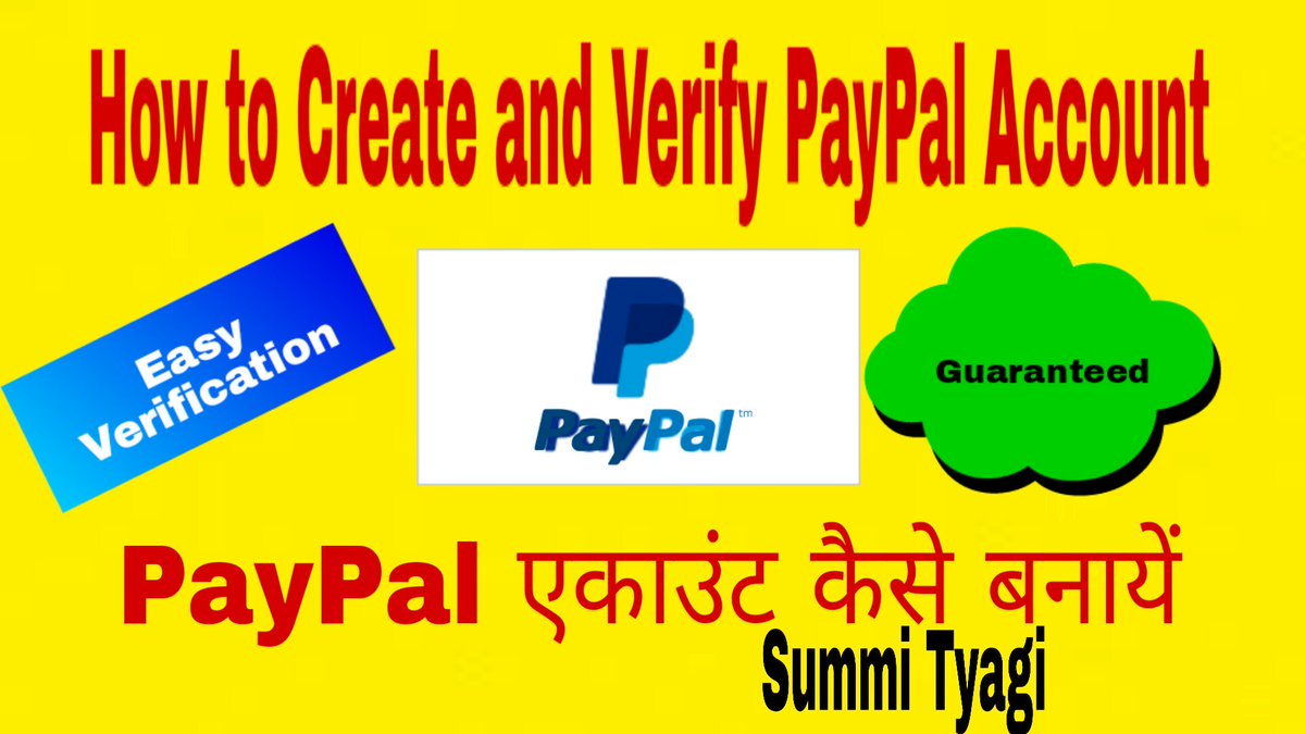 Summi_Tyagi's tweet photo. Watch my latest video and do subscribe my channel.
https://t.co/kBum9tEwC3

#Paypal #PaypalIndia #PaypalAccount #paypalverification https://t.co/HWqBtU2Y6a