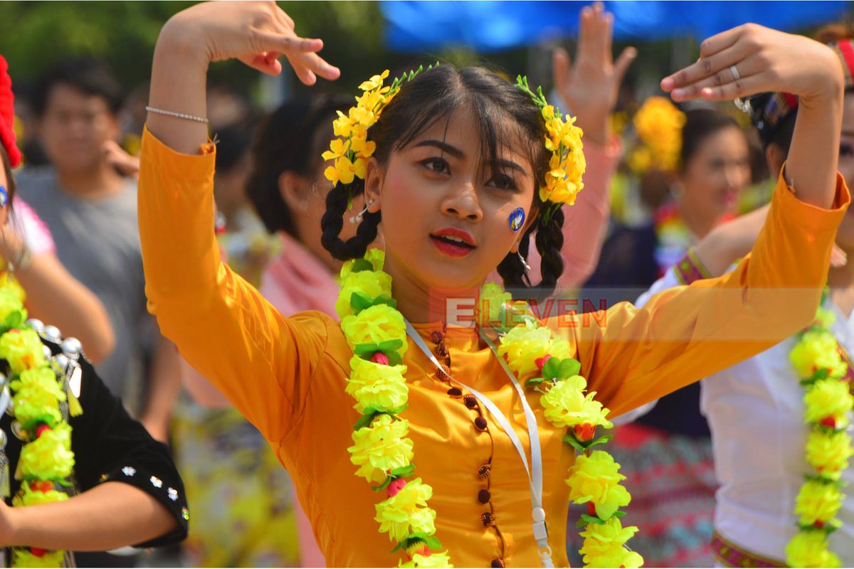 Myanmar celebrates 2019 New Year...  !!!  #Myanmar