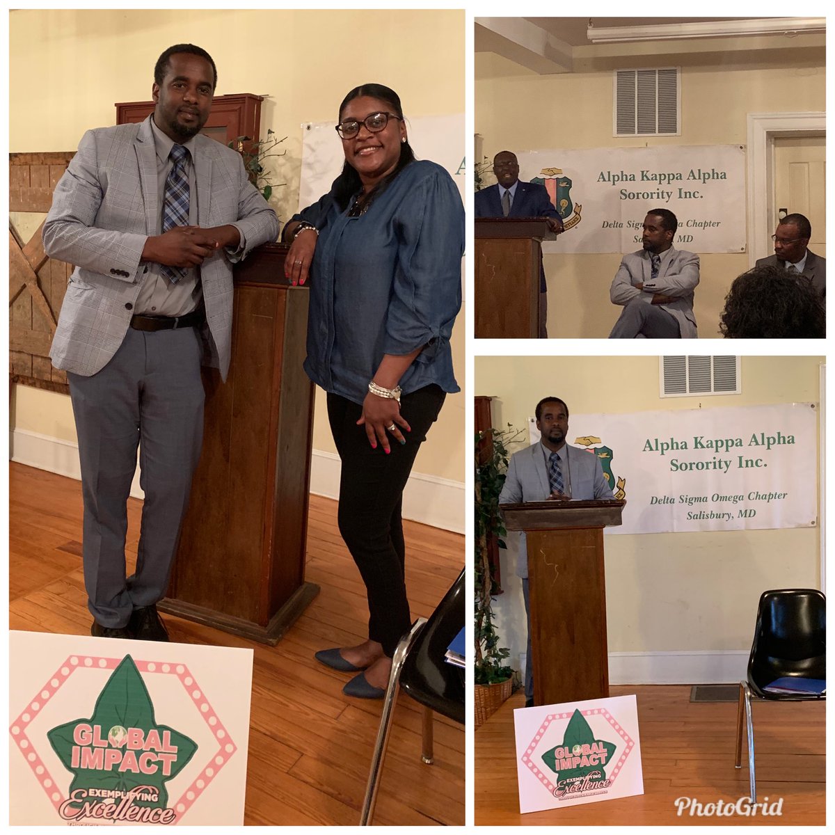 Kklprice's tweet photo. Habacuc Petion, Founder of Rebirth Inc along with other Haitian comm. leaders educate us on the rich history of Haiti during our Global Impact event at Chipman Cultural Ctr. #Unity #CommOutreach #DSOChapterofAKA #ServicetoAllMankind #SUsocialwork https://t.co/wVyfEel93B