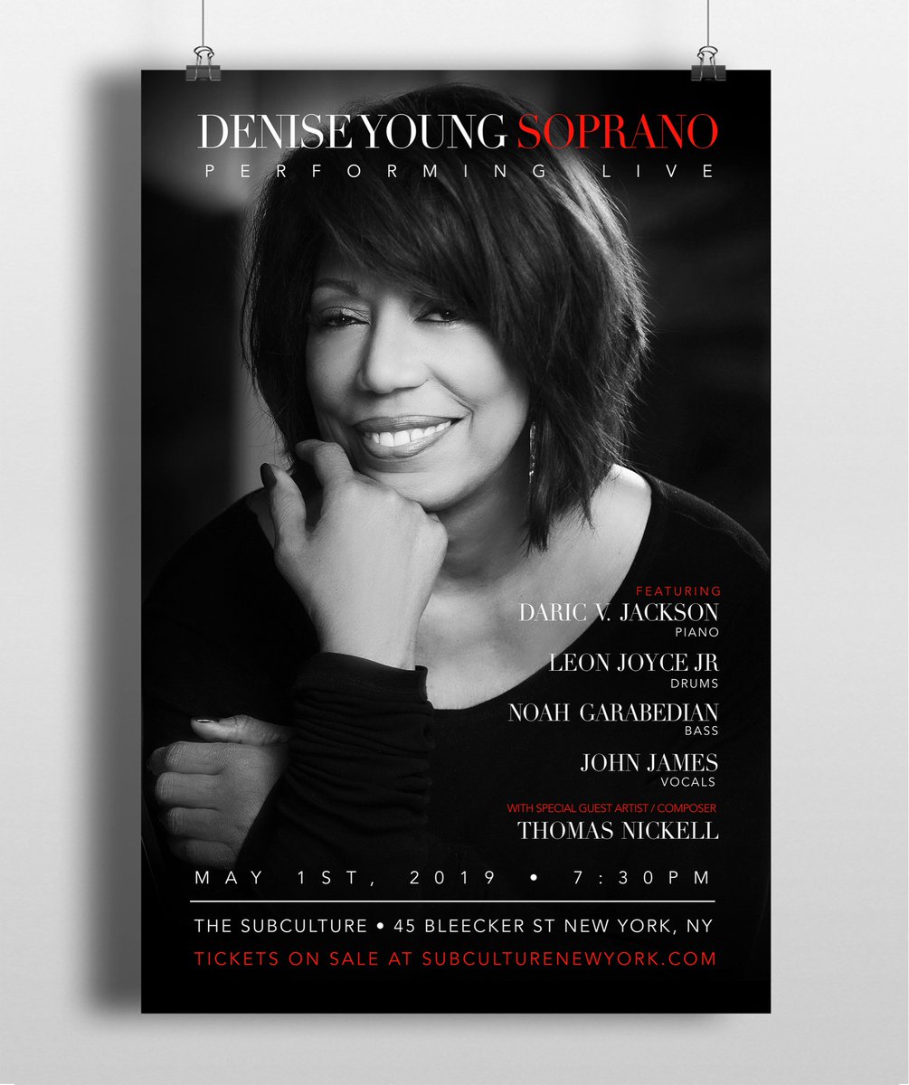 DeniseYSoprano's tweet photo. Excited to perform in this wonderful space @SubCulture_NYC: part salon, part jazz club, part underground theater, w/ the amazing @daricv88, #LeonJoyceJr, @noahgnoahg, @SingJohnJames, #LaJuanCarterDent, & special guest composer @ThomasNickell1
🎨:@quietgiantdesign 📸:#DavidLepori https://t.co/3hNJTMH6C5