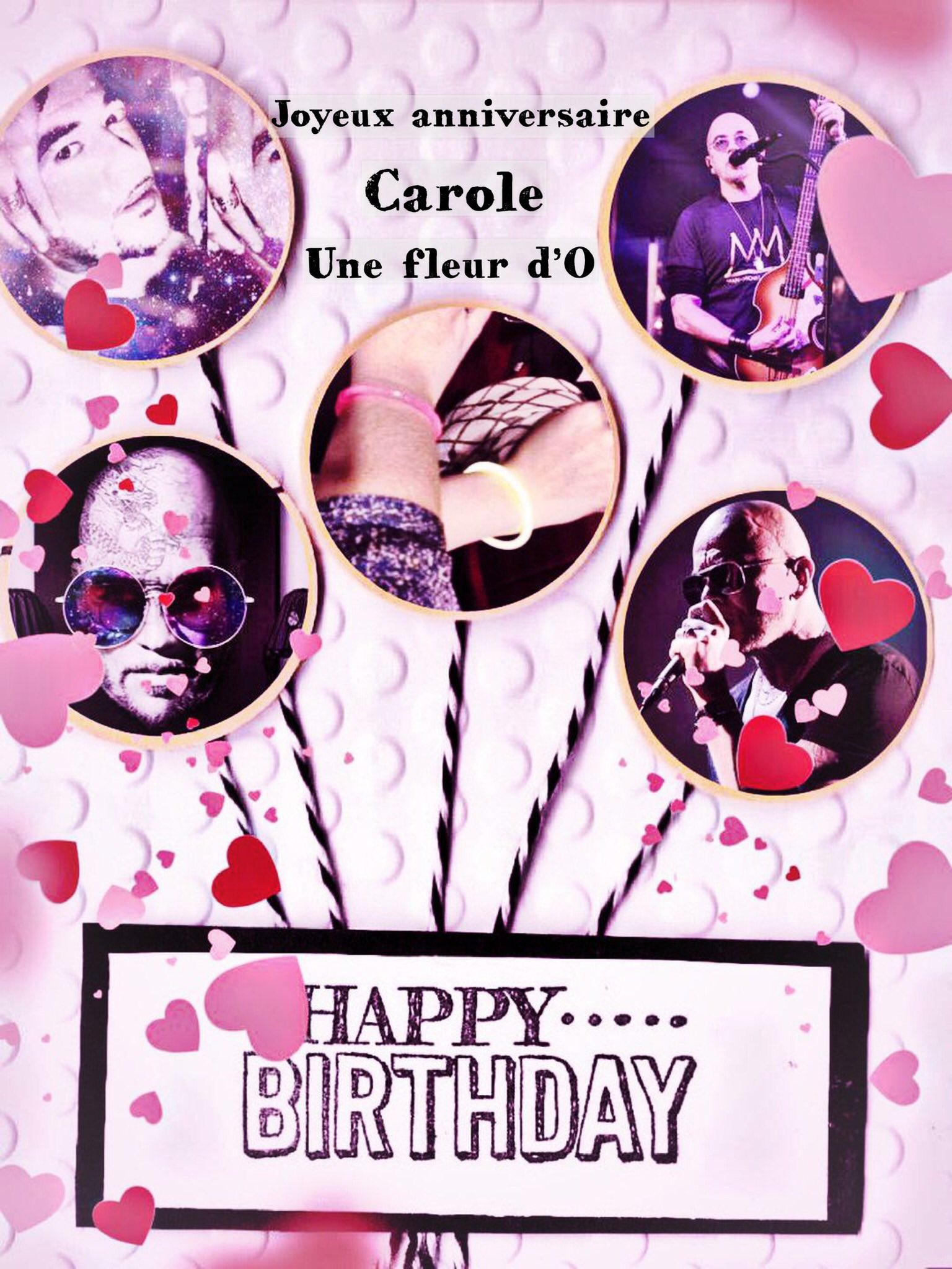 Sainson Yael Joyeux Anniversaire Carolefan60 Une Fleur D O Obispopascal