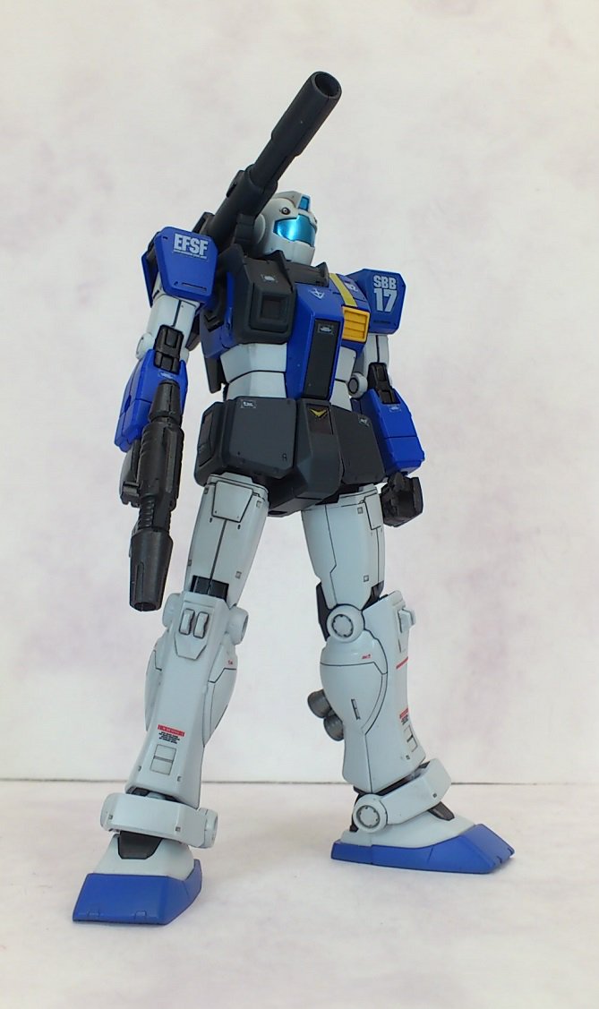 のんすけ N S Hgオリジン ジムキャノン空間突撃仕様 レビル艦隊配備機 Ova 機動戦士ガンダム The Origin シリーズ Mobile Suit Discovery より 連邦軍の量産型ms ジムキャノン空間突撃仕様 をレビル艦隊所属機として作製しました T Co