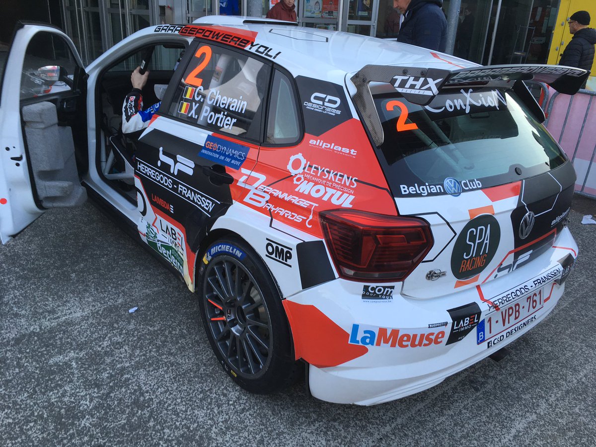 Voor diegene die nog twijfelden. Cherain aan de start deze morgen van de #Tacrally