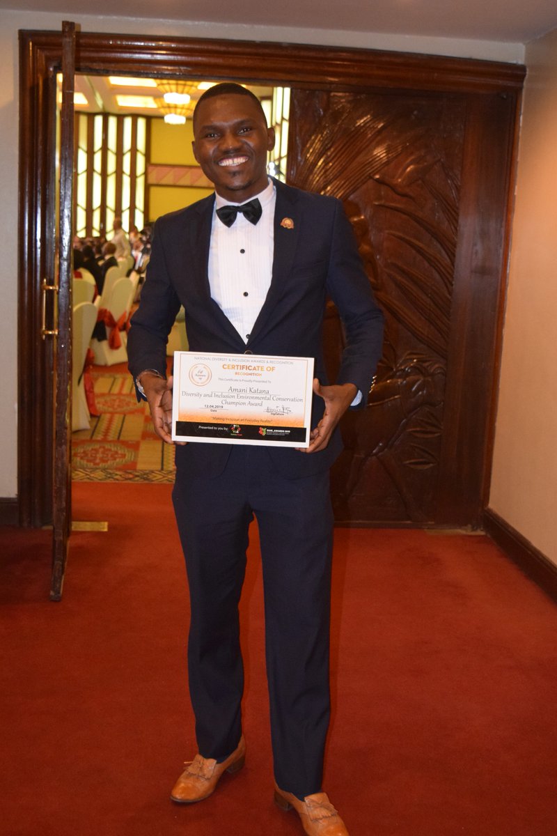 garb_tech's tweet photo. Garb Tech is excited to announce that our Founder @amani_katana Katana has emerged the 1st runner up in the @DIAR_Awards National Diversity and Inclusion Environmental Conservation Champion Award, yesterday at Safari Park Hotel, Nairobi. Well deserved! Congratulations! https://t.co/H28b6ih93z