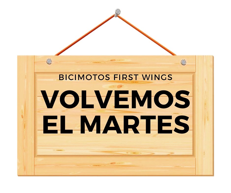 BICIMOTOS FIRST WINGS on Twitter "↘ ↘ ↘ ↘ ↘ ↘ Nos vemos el martes
