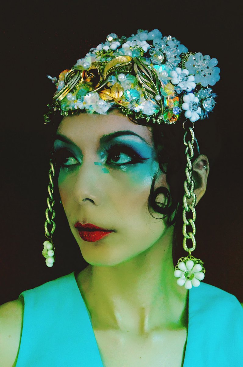 Head piece by <a href="/Fumbalinas/">Fumbalinas</a>. Photo by Jodie Cartman. MUA: Margherita Fabbro.