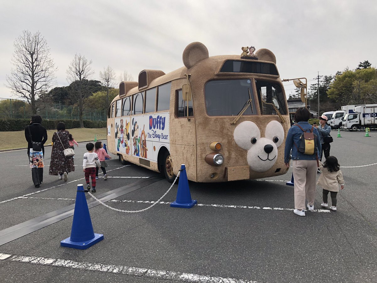 いっちゃん 日本海テレビ なんと ダッフィーバス が 東京ディズニーシー からへ遊びに来てくれました 午後4時まではどなたでもダッフィーバスと一緒に写真撮影が可能です そんな絶好の機会にぜひ記念の一枚をパシャリ カメラやスマホに収め