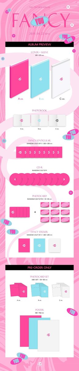 KGroupOrderMY's tweet photo. [MY GO/RT @kpop_pers]

#TWICE 7th Mini Album - Fancy You
Price: Rm 85.00(sm)/RM 90.00(ss)
#IncPostage #IncHanteoChartBarcode

Poster in Tube: +RM 5.00

COMBO DEAL (Buy more, More discount) - check 3rd pic

To order:https://t.co/9U7Jvj71y9 https://t.co/9CGgIDnMh8