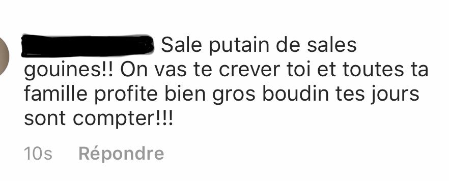 À nouveau ce matin, j’ai dû porter plainte, pour menace de mort cette fois. Simplement parce que je suis amoureuse de la plus merveilleuse femme du monde. C’est ça, la France, aujourd’hui. Et il ne faut plus que ça dure. #Homophobie #LGBTPhobie #Lesbophobie