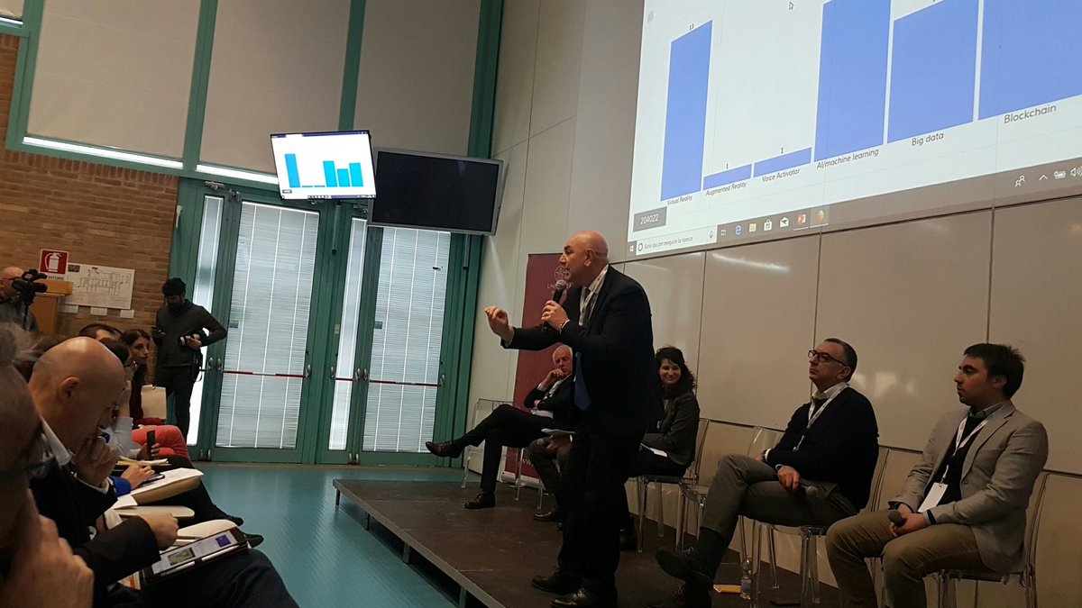 USienaAlumni's tweet photo. Quali tecnologie stanno rivoluzionando i consumi? #VirtualyReality #blockchain #bigdata #ai e...? https://t.co/LYDKbQFQh9