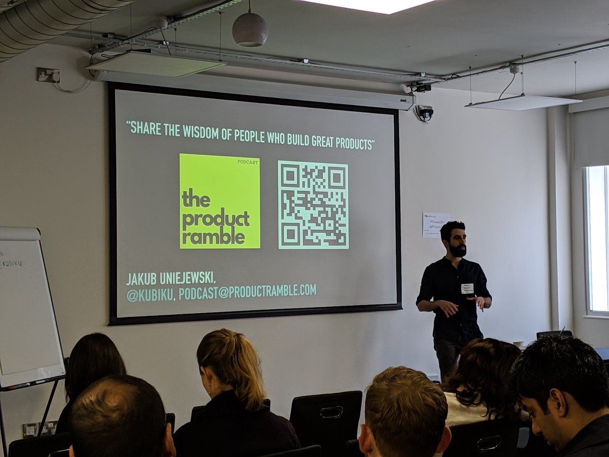 PCampLDN's tweet photo. Lively talks for session 2 at #pcampldn. Stakeholder management, OKRs, and avoiding waterfalls and feature failures are all key topics of the moment. https://t.co/w58yhEuCNd