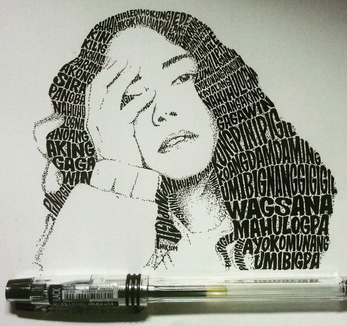 NikIgnacio1's tweet photo. Vote for Pinipigil for Best Music Video of the Year! :)
Yeng Constantino TextArt V.2
@YengPLUGGEDin
@theyengsters
#TextArtByNik
#YengFanArt #YengConstantino #YengConstantinoTextArt
#Pinipigil #DongA
#MYXMusicAwards2019 https://t.co/E7yPqNL5D7