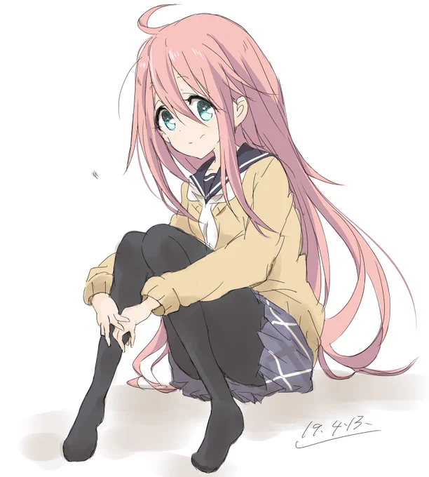 ゆるキャン△ 髪下ろしなでしこちゃん 