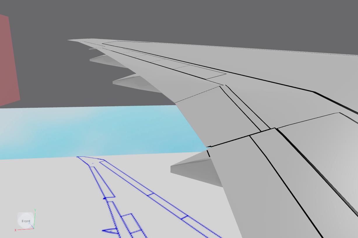 JP Scheinelier on Twitter "Boeing 777 wing flap track fairings added…