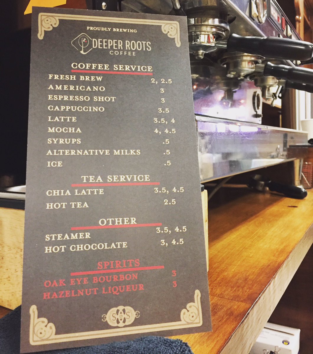 Stop by Second Sight for all your coffee needs, weekdays 7am-Noon and Saturday starting at 8am. #caffeine #deeperrootscoffee #nky