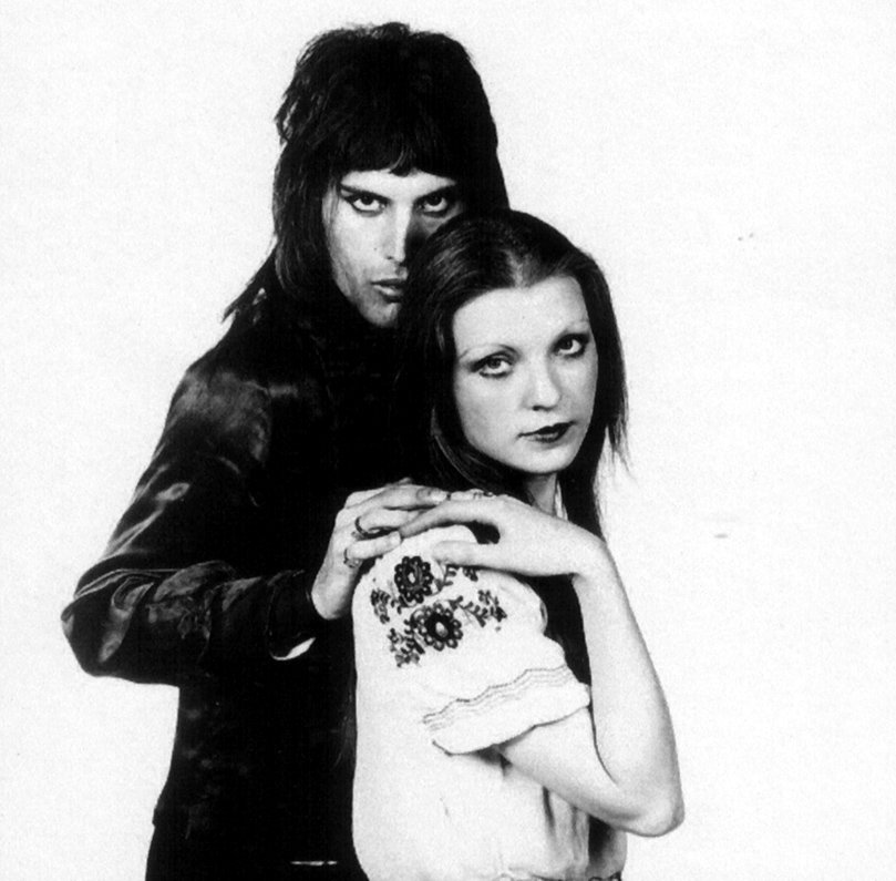 mercurysarchive's tweet photo. Freddie Mercury and Mary Austin photographed my Mick Rock in 1973.
#FreddieMercury https://t.co/pJSbM21eN9