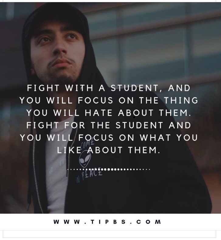 sanders_sonsee's tweet photo. Such a POWERFUL thought! Students should know we are WITH them. Thank you @fascd for keeping me focused.     #traumainformed https://t.co/5LuTJI0gHp