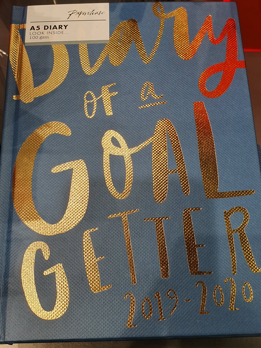 WYP_JScatchard's tweet image. New mid year diary #goalsset #gogetter  #2019