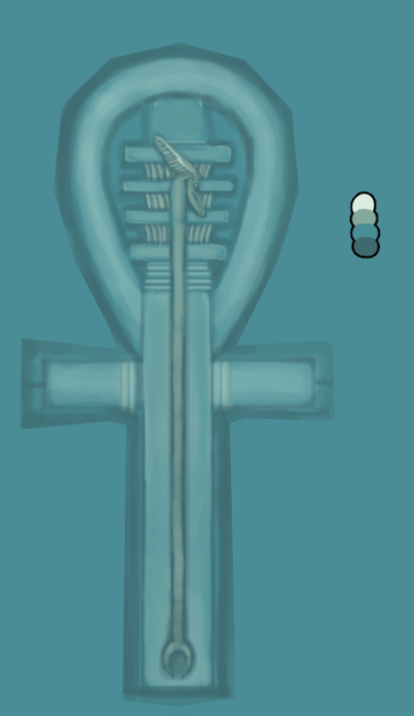 _Darkatom_'s tweet photo. Ankh texturized! I'm so in love with the result ❤️ #screenshotsaturday #dev #indiedev #programming #videogames #art #artist #model #3dmodel #3dmodeling #3d #texture #ankh #egypt #pyramid #gamedev #gamedevelopmnet #gamedeveloper https://t.co/yHOP8lvzwC