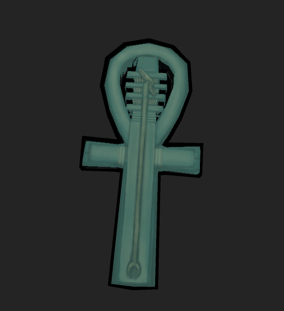 _Darkatom_'s tweet photo. Ankh texturized! I'm so in love with the result ❤️ #screenshotsaturday #dev #indiedev #programming #videogames #art #artist #model #3dmodel #3dmodeling #3d #texture #ankh #egypt #pyramid #gamedev #gamedevelopmnet #gamedeveloper https://t.co/yHOP8lvzwC