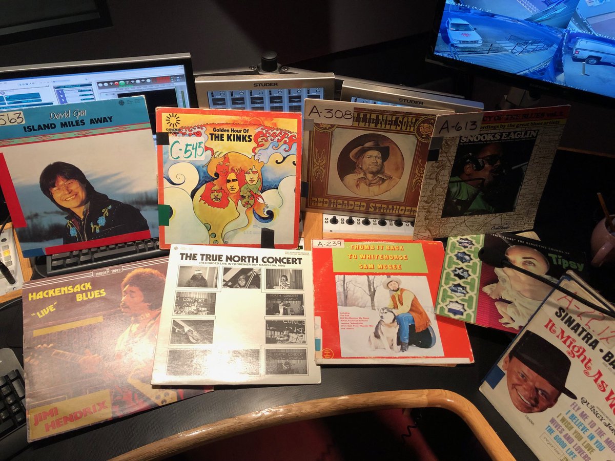It’s record store day so I dug into my bag of records and  have to make some choices this morning #cbcnorth