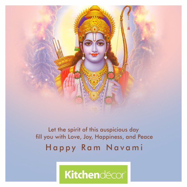 KitchenDecorIN's tweet photo. May this auspicious day bring you success and happiness. Wish you a very happy Ram Navami.
.
.
.
#RamNavami https://t.co/eOCEfee2So