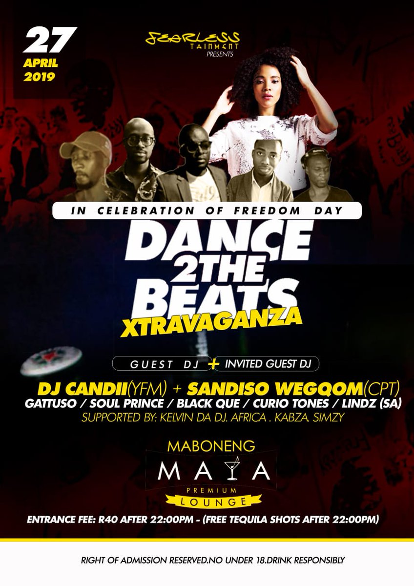 blackque_rsa's tweet photo. 14 Days to Go till we bless maboneng @Realgattuso2 @CurioTones_DJ @Sandiso_flats @Fearless_Te @DjCandii #Kelvin_daDj #Soul_Prince #Lindz(SA) Spread the word 🙌🔥🔥🔥🔥😇 Be there or be told !!! https://t.co/Bz9TpbB2Ue
