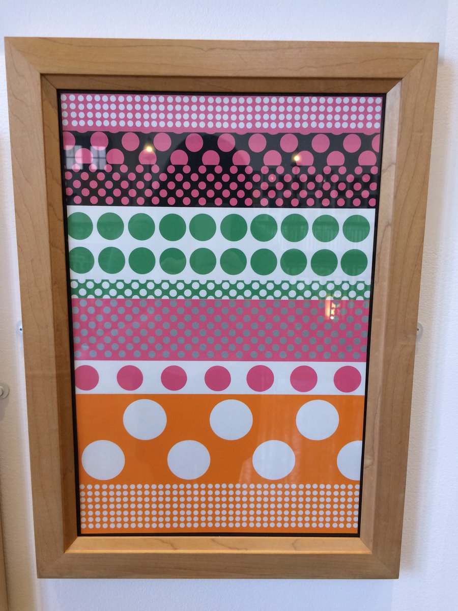 KarolineRerrie's tweet photo. Visited the #rotundagallery @unibirmingham to see ‘Moonstrips Empire News’ an #exhibition of #screenprints by #eduardopaolozzi. The complex layers of bold colours & patterns are amazing particularly the opaque metallic gold & silver detailing. https://t.co/WNKWIusOEj
