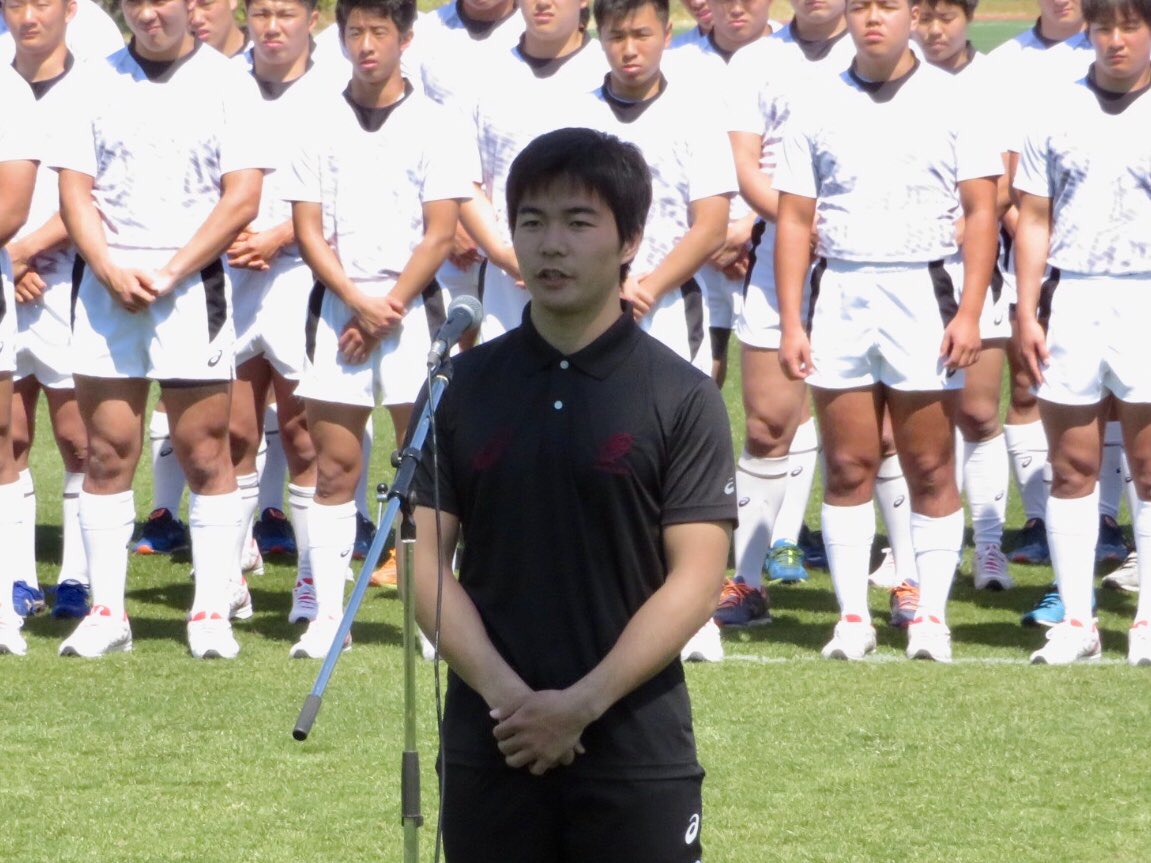 HidekiTakahash5's tweet photo. 早稲田大学ラグビー蹴球部
入部式から

大宮高校出身 トレーナー 小西結さん
早稲田実業出身 アナリスト 日暮大君
山脇学園出身 トレーナー 柳澤小夏さん https://t.co/8MxSYE2Yyd