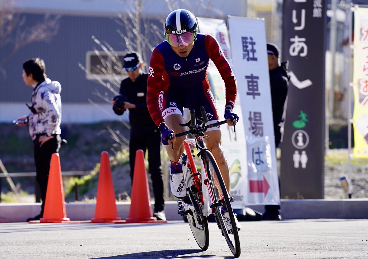 松尾 修作 Shusaku Matsuo ツール ド かつらお めっちゃ辛いけど公道レースで楽しー