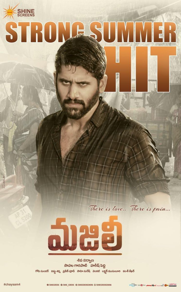 UrsVamsiShekar's tweet photo. #Majili enters super successful second week and still going strong in all centers. Thanks for loving and making it a BLOCKBUSTER ❤

#BlockBusterMajili @chay_akkineni @Samanthaprabhu2 @divyanshak10 @ShivaNirvana #GopiSundar @MusicThaman @sahrudayg @harish_peddi @Shine_Screens https://t.co/NHYDzWdpfZ