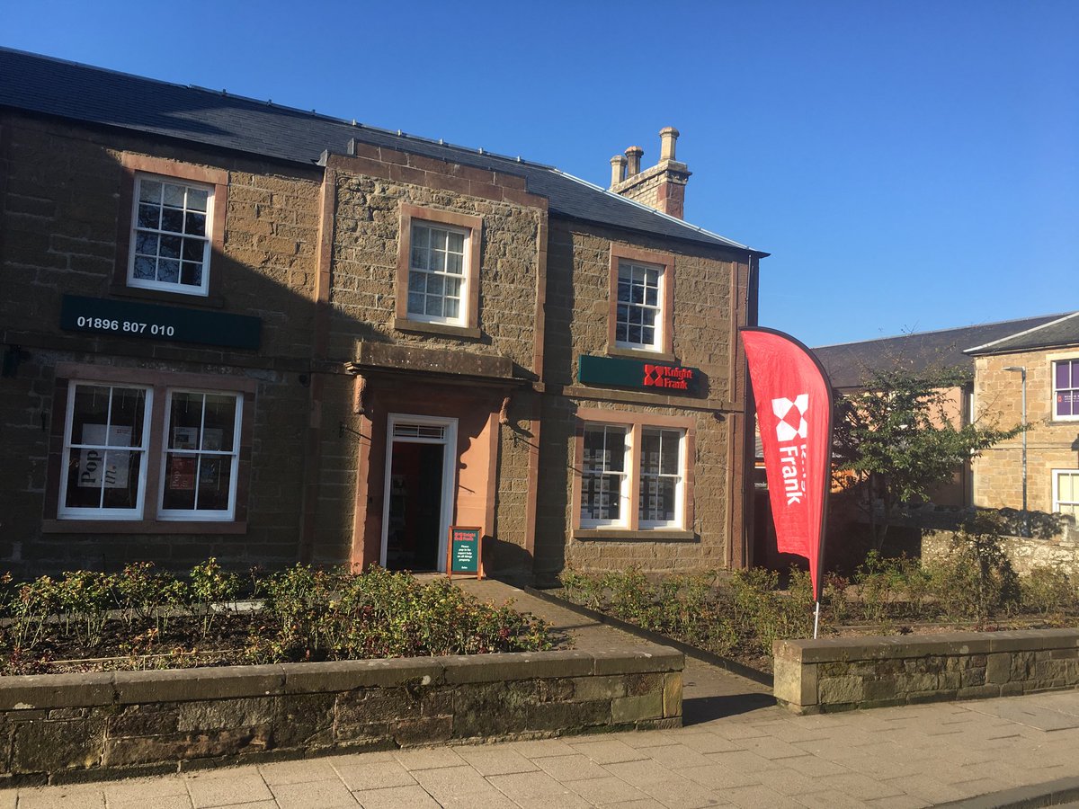 A beautiful Melrose 7’s morning - come and see us!  #Melrose7s #KnightFrankMelrose