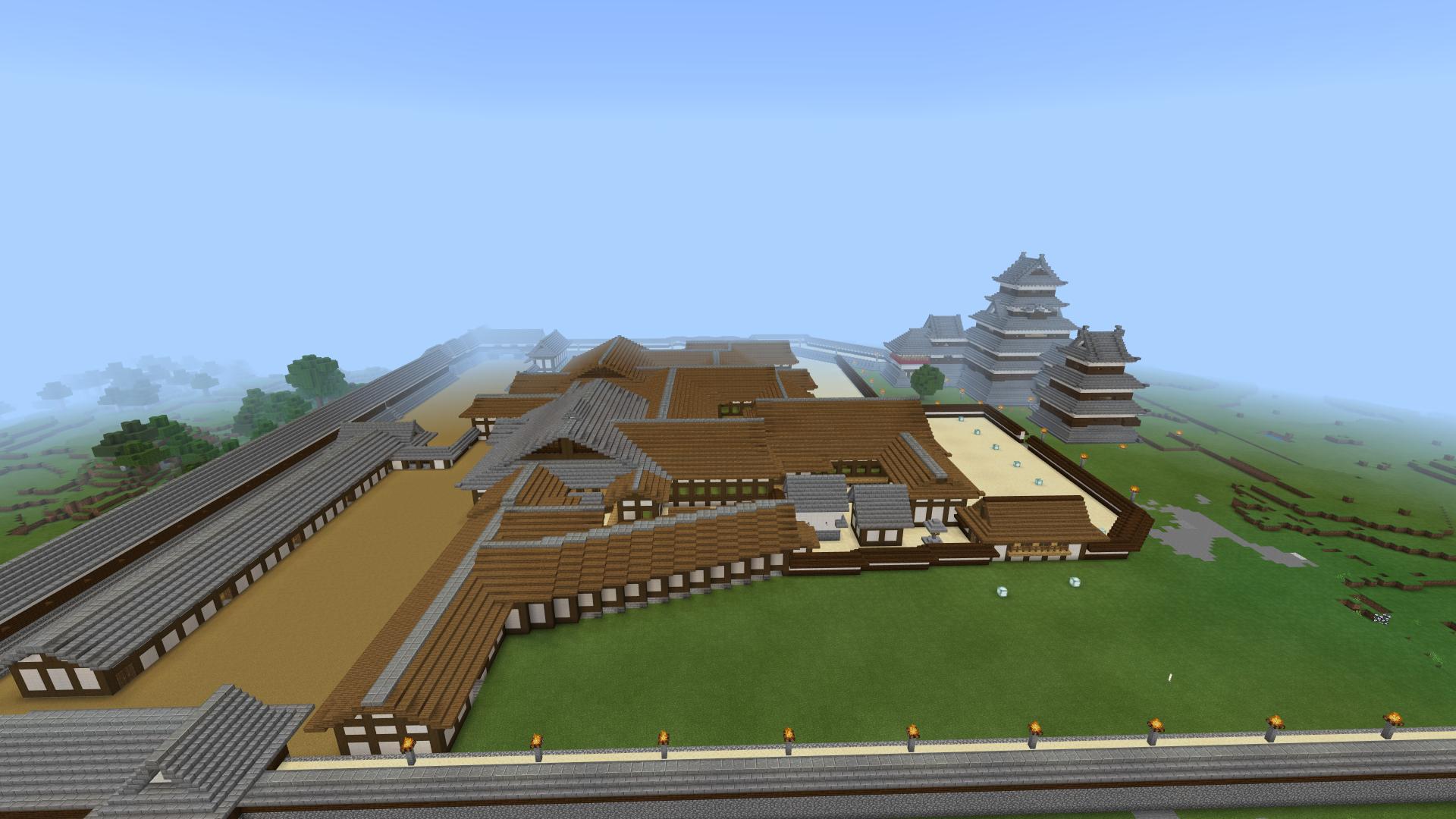 およまる その後 松本城本丸御殿 どうなったかと申しますと これこの通り ノリと勢いに任せて本丸全体の復元に手を出してしまいましてございまする 完成した暁にはまたご報告させていただこうと思います