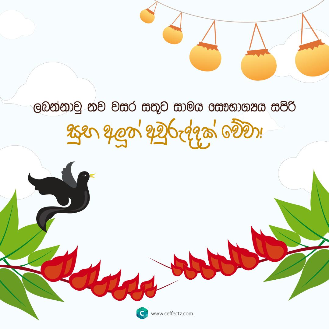 ceffectz's tweet photo. Wish You All A Very Happy And Peaceful Sinhala & Tamil New Year!
ලබන්නාවු නව වසර සතුට සාමය සෞභාග්ය පිරි සුභ නව වසරක් වේවා!
#awurudu #awurudu2019 #sinhalaandtamilnewyear #newyear #ceffectz #ceffectzteam #happynewyear #celebrations #greetingcards https://t.co/W98NDDeDLw