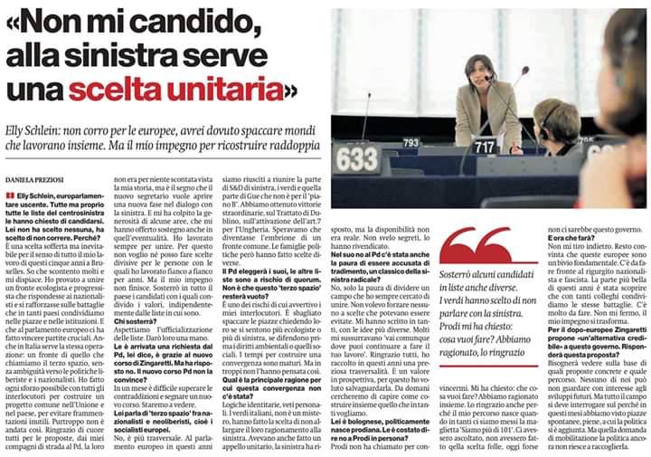 KelleddaMurgia's tweet photo. Trovatemene un'altra di persona così seria da mettere il progetto al di sopra del (proprio) soggetto. Grazie Elly, sia del tempo che dell'esempio. Il futuro di questo paese quasi fottuto è solo di persone con questa visione. @ellyesse https://t.co/MRKAoqdo2v