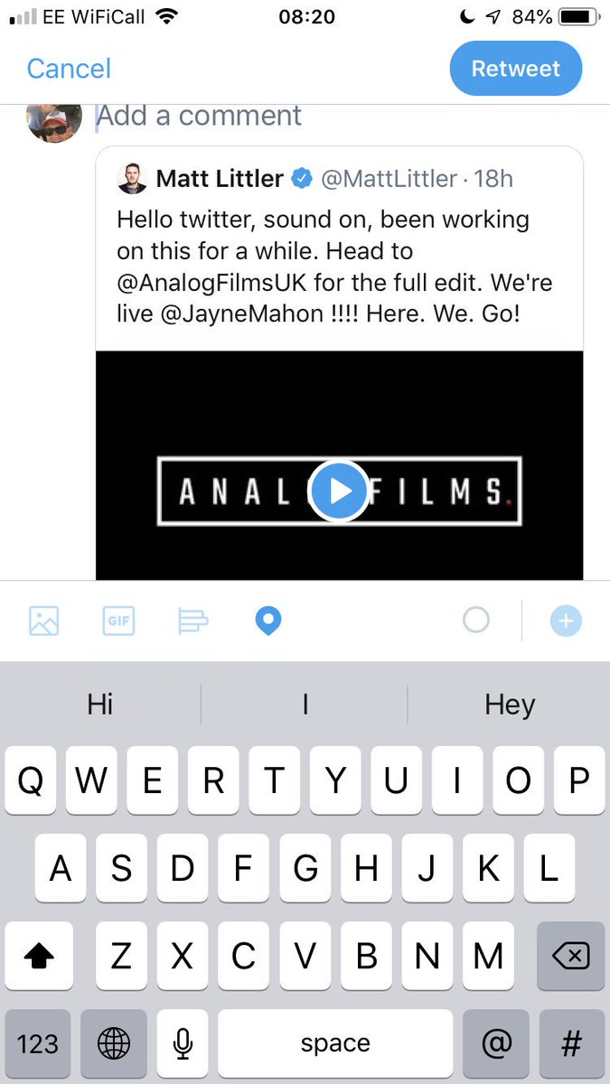 adamskimunkey's tweet photo. Give my good friends and talented guys at @AnalogFilmsUK a follow despite the unfortunate thing twitter does to their name when you retweet 😂😂😂😂 https://t.co/iiN45K7Sd2
