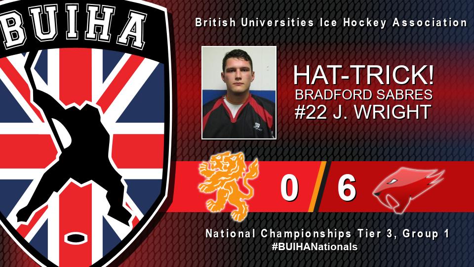 <a href="/BUIHAInfo/">BUIHA</a>

🚨 HAT-TRICK <a href="/BradfordSabres/">Bradford Sabres</a> 🚨

🏠 <a href="/BrumLions/">Birmingham Lions</a> B 0 - 6 <a href="/BradfordSabres/">Bradford Sabres</a> 🚌

🏅 Joel Wright
🎓🎓🎓

📋 buiha.org.uk/g/5785

#BUIHANationals